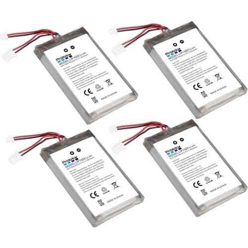 4Pcs 3000mAh Battery For Sony PS4 PS4Pro Controller Playstation 4 V4 V1 V2 DualShock CUH-ZCT2, CUH-ZCT2E, CUH-ZCT1E, CUH-ZCT1U