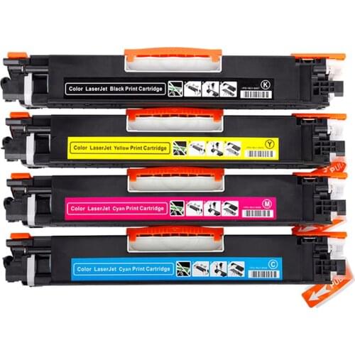 Color laserjet Toner Cartridge for HP CP1025 1025 CP1025nw MFP M175 M275 Laser Printer for HP126A CE310A CE311A CE312A CE313A