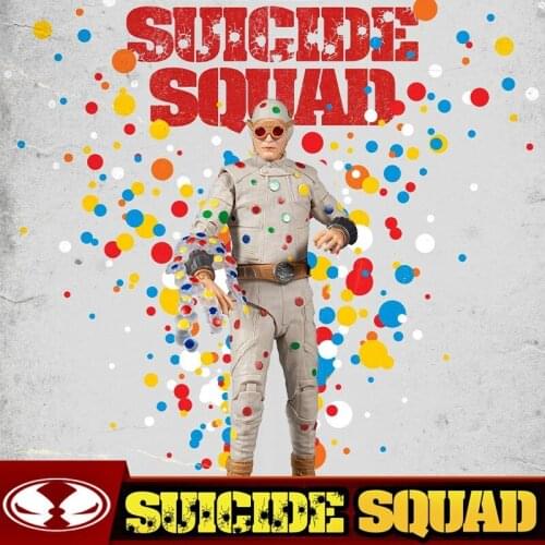 McFarlane DC Comics The Suicide Squao Polka Dot Man King Shark Suit action figure 17cm Collectible Model Halloween Gift Toys