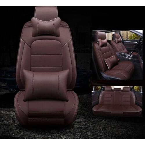 Kalaisike leather universal auto seat covers for Dodge all models RAM Charger Dart Avenger car styling auto accessories