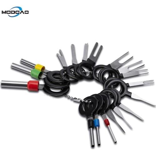 Terminal Removal Tool Key Extractor Tool Pin Extraction Tool Kit for Depinning Crimp Wire Connectors