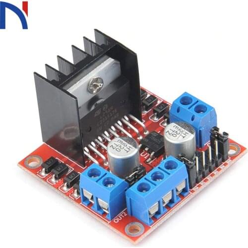 1PCS Smart Electronics L298N Stepper DC Motor Driver Shield Expansion Development Board for arduino DIY Car Robot