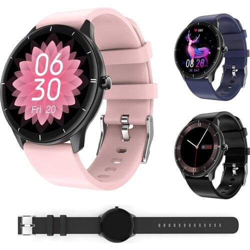 Smart Watch Waterproof Full Touch Blood Pressure Monitor Sport Fitness Smartwatch Sleep Heart Rate Monitor for Sports Men Women