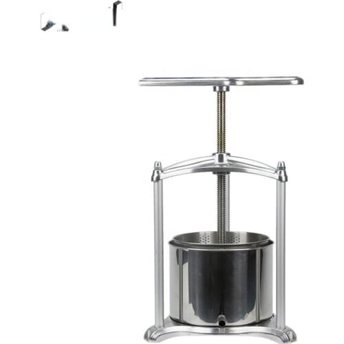 Aluminum Alloy Hand Operate Juicer Grape Wine Manual Press Juice Slag Separation Machine