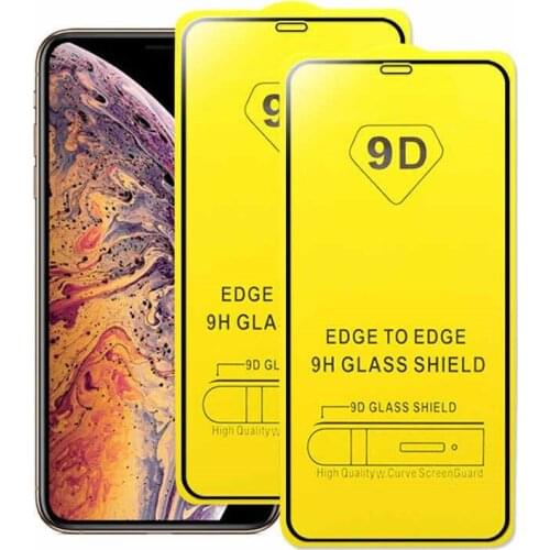 2pcs 9D Glass Film For Xiaomi Poco X3 NFC Glass Screen Protector Full Cover Glass For Xiaomi Pocophone Pock Poco X3