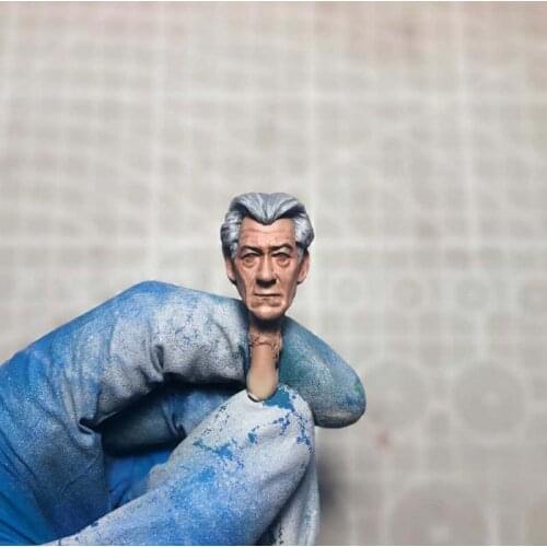 Tbleague 1/12 Scale Magneto Head Sculpt Old Max Eisenhardt Head Carving for 6in ML Action Figure Toy No Neck