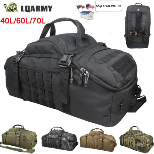 High Quality Waterproof Travel Bags Large Capacity Luggage Bags Men Duffel Bag Travel Tote Weekend Bag Military Duffel Bag