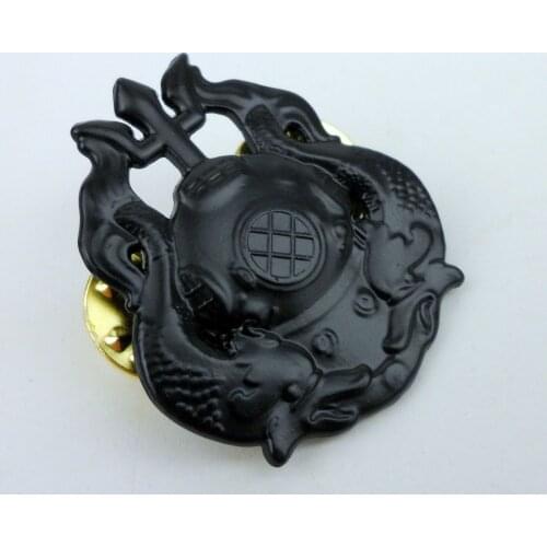 US Navy Special Forces SCUBA Badge Pin Insignia Black-1137 Military Store