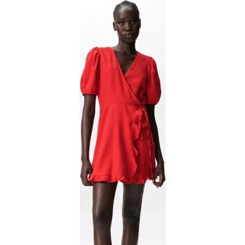 Красные летние платья ZOUHIRC China At AliExpress