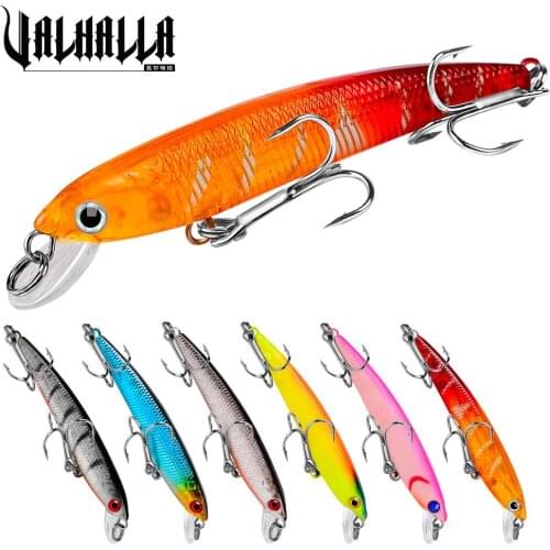 COMDABA 1Pcs 7.5 cm 5g Swing Crank bait Minnow Artificial Hard Bait Tight Wobble Slow Floating Jerkbait Fishing Lure