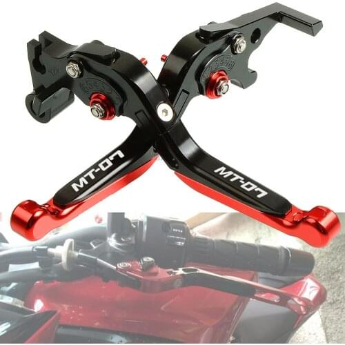 Motorcycle Accessories Handlebar Grip Folding Brake Clutch Levers For YAMAHA MT-07 MT 07 MT07 2014 2015 2016 2017 2018 2019 2020