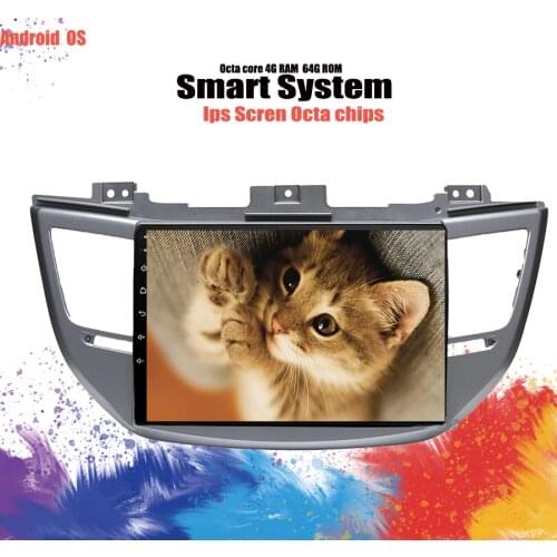 9" Android 10.0 Car Radio GPS Multimedia Player Head Unit For Hyundai Tucson IX35 2016 2017 2018 19 Auto Stereo Audio cassette
