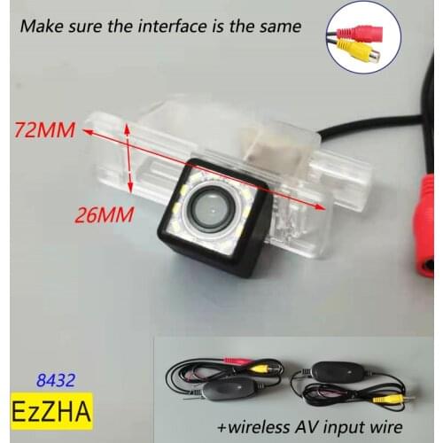 4 light HD Dynamic Trajectory Wireless Car Rear View Camera For Nissan Teana Sentra Sylphy Almera Versa Sunny Altima 2019 2020