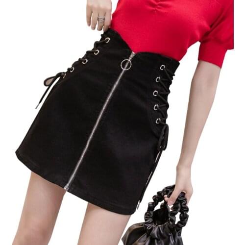 Cheap wholesale 2021 spring summer autumn new fashion casual sexy women Skirt woman female OL mini skirt denim skirt Py1572