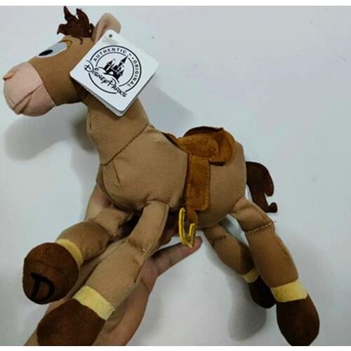 Hasbro Toy Story Woody Bulleye Horse Anime Stuffed Plush Toy Dolls Cute Animal Toys for Children Cartoon Birthday Kids Gift
