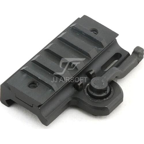 JJ Airsoft A.R.M.S. #17 DR. Throw Lever Dovetail Rail Mount