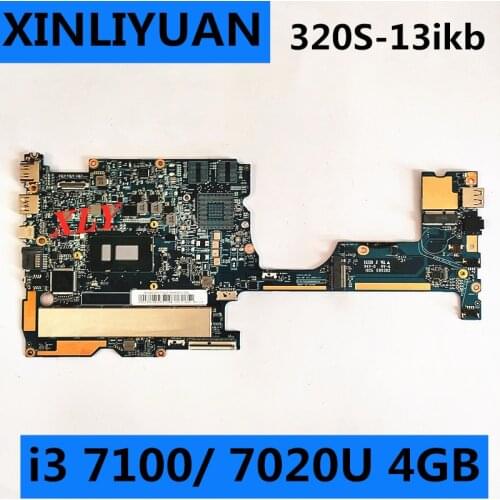 For lenovo 320s-13ikb 320s-13 laptop computer motherboard cpu i3 7100u 7020u ram 4gb tested 100% working
