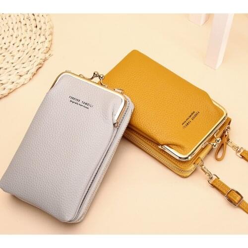 Fashion Small Crossbody Bags Women Mini PU Leather Shoulder Messenger Bag Girls Yellow Ladies Phone Purse Zipper Flap Dropship