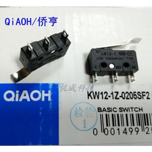 Original new 100% KW12-1Z-0205SF2 micro switch 0.5A 125/250VAC large bending handle
