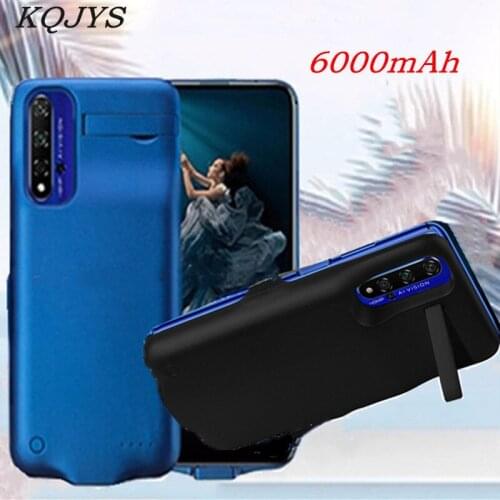 KQJYS 6000mAh Portable Power Bank Battery Charger Cases for Huawei Honor 20 Battery Charging Case for Honor 20 Pro Battery Case