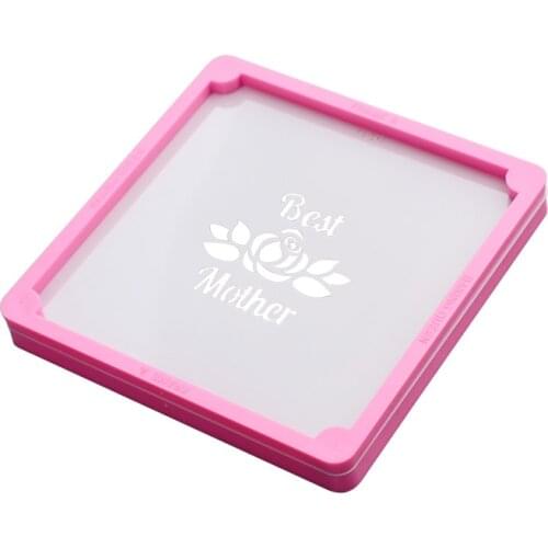 Sugar Cookie Stencil Fixing Frames Fondant Cookies Spray Mold Cake Decoration Tools Coloring Tool Baking Accessories