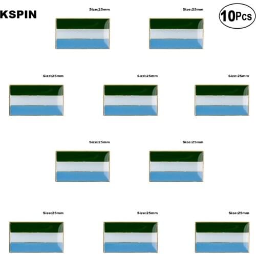 Sierra Leone Lapel Pin Flag badge Brooch Pins Badges 10Pcs a Lot