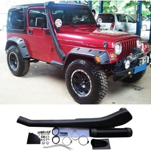 AIR INTAKE SNORKEL KITS 1992 -2006.06 WRANGLER TJ AIRFLOW SNORKEL CAR ACCESSROIES FIT FOR JEEP WRANGLER TJ CAR