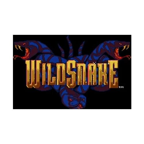 WildSnake NTSC Version 16 Bit 46 Pin Big Gray Game Card For USA Game Players