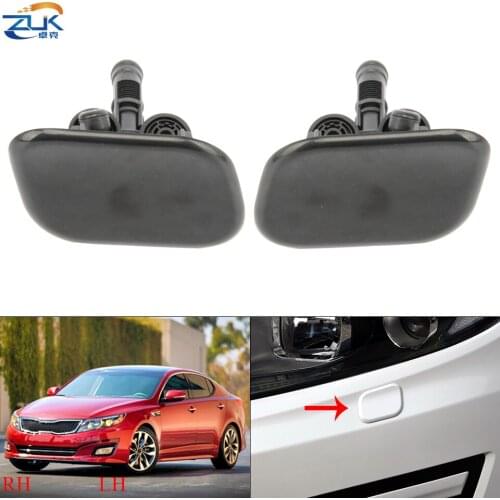 ZUK New High Quality Left Right Front Bumper Headlight Headlamp Washer Nozzle Cover For KIA K5 2015 2016 2017