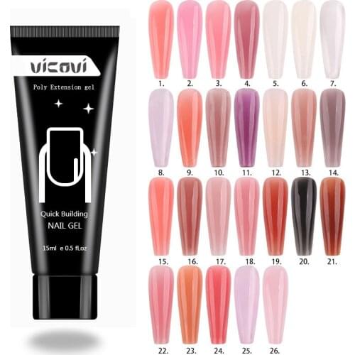 15ml Nail Art Extension Glue Easy to Use High Quality Durable no Paper Support Quickly Extend Nails Manicure Tools NE