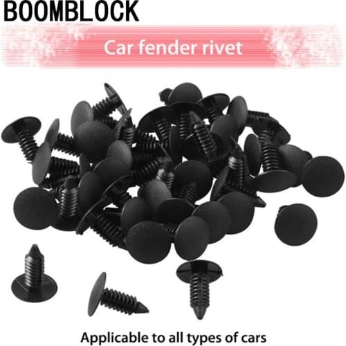 50Pcs Car Door Fender Trunk Fastener for Peugeot 301 206 407 Citroen C4 C5 Honda Civic 2018 Fit Accord CRV CHR Lada Vesta 2019