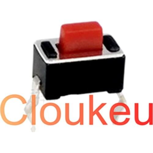 DIP 3x6 Touch On/Off Push Button Switch 3*6*4.3/5mm 2pin Red