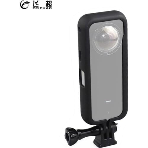 For Insta360 ONE X2 Protection Frame Vertical Expansion Adapter Mount Holder Border Cage Case Shell Sports Camera Accessories