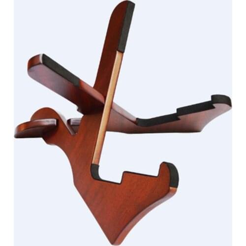 Hot sale Kalimba/Ukulele Bracket Guitar Stand Musical Instrument Accessories Wooden Support Frame for Guitar Holder