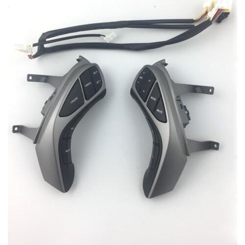 For Hyundai Elantra AT 2012-2017 Car Bluetooth Button Control Volume channel Phone Cruise Control Steering Wheel Buttons Switch