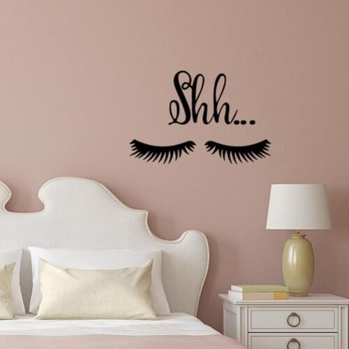 New Sexy Eyelash Wall Sticker Living Room Bedroom Window Wallpaper Decal Art Decor