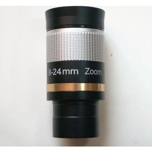 1.25 inch zoom telescope eyepiece, 8-24mm metal goggles with continuous zoom 2020