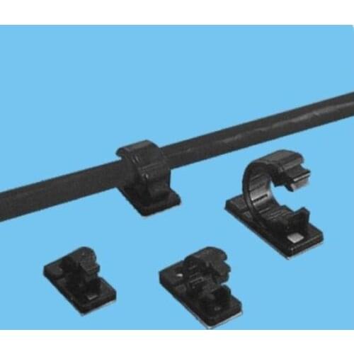 Plastic cable clamp 11J-S self adhensive cable clamp cable clip cable clip wire clip