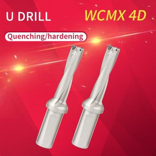 WC series U drill 14mm-41.5mm 4D depth,fast drill,Indexable bit,drilling,for Each brand WC series blade,Machinery,Lathes,CNC