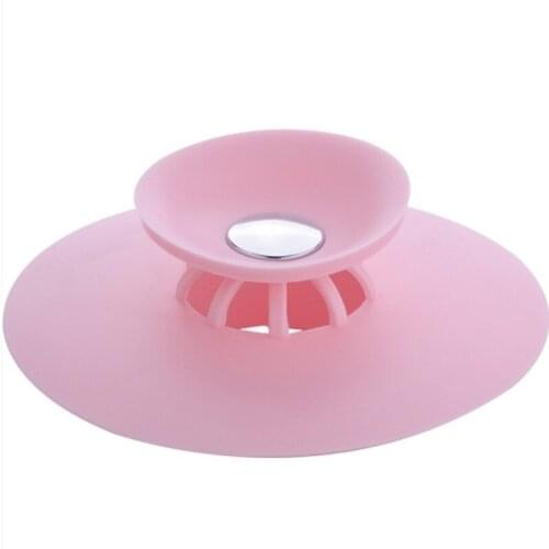 Kitchen Pressure Silicone Ground Leakage Tank Filtration Floor Leakage Core Antiodor Closed Bullet Bathroom Anti-clogging Plasti