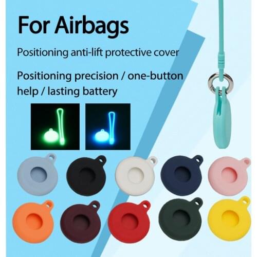 Night Glow Protective Case For Apple Airtags Bluetooth-compatible Wireless Tracker Carry Case Anti-lost Device Protector Shell