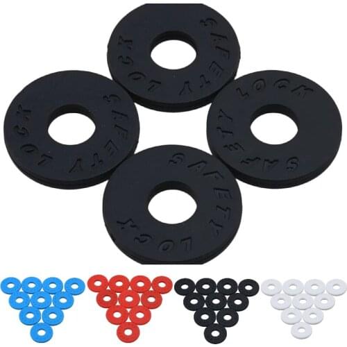 10Pieces Guitar Savers Strap Lock 25mm OD 9mm ID Musical Accessory Black