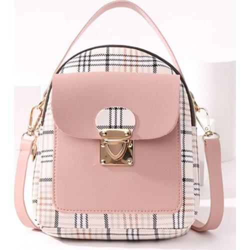2021 New Women Backpack Girls Mini Shoulder Bag Versatile Shopping Handbag Shoulder Bag Mobile Phone Bag