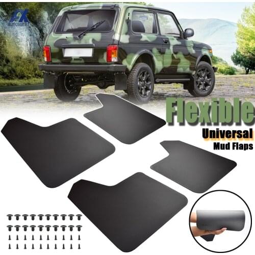 Rally Mud Flaps For Lada Granta Vesta CNG XRAY X-RAY Largus 4x4 Urban Kalina 2 1117 1118 1119 Mudflap Splash Guards Mudguards