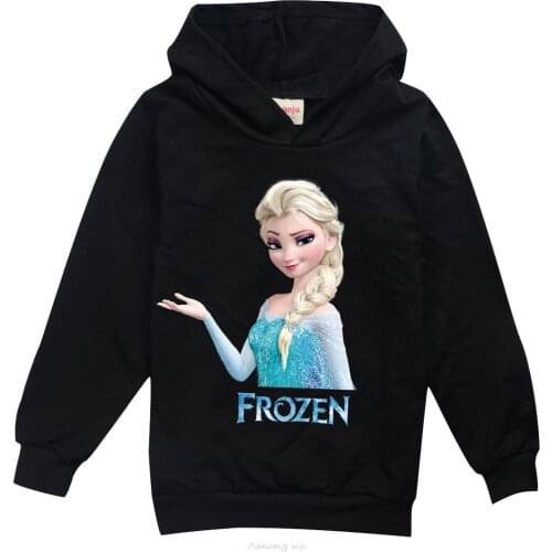 Disney Frozen Baby Boy Hooded Sweatshirt Spring Autumn Toddler Kids Hoodies Pullover Girl Tops For Girls School Party