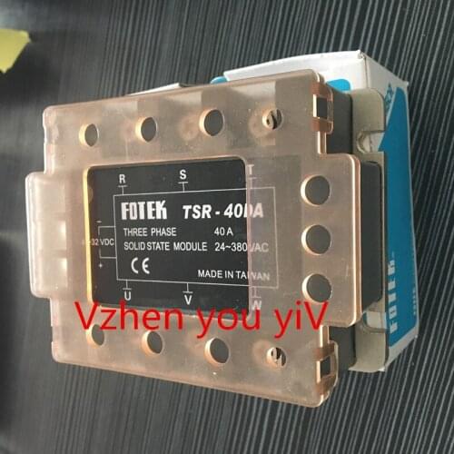 FOR FOTEK/TSR-40DA three-phase solid state relay 40A DC control AC