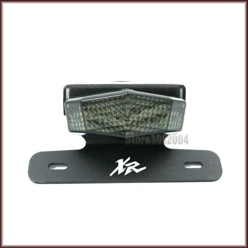 For HONDA XR 250R/400R XR250R 1996-2004 Motorcycle Tail Light Fender Eliminator Registration License Plate Holder Bracket LED