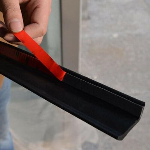 2M Electric Flap Garage Door Side Seal Rubber Seal Strip Car Home Sealer Durable