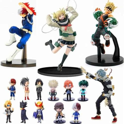 Anime My Hero Academia Figure Cross My Body PVC Action Figure Collection Decoration Himiko Toga Figurine Model Toy Gifts