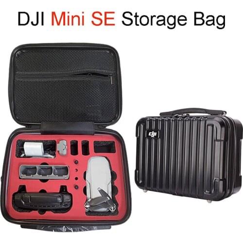 Wear-resistant Portable Storage Bag Travel Outdoor EVA Carrying Case Handbag for DJI Mini SE Drone Accessory